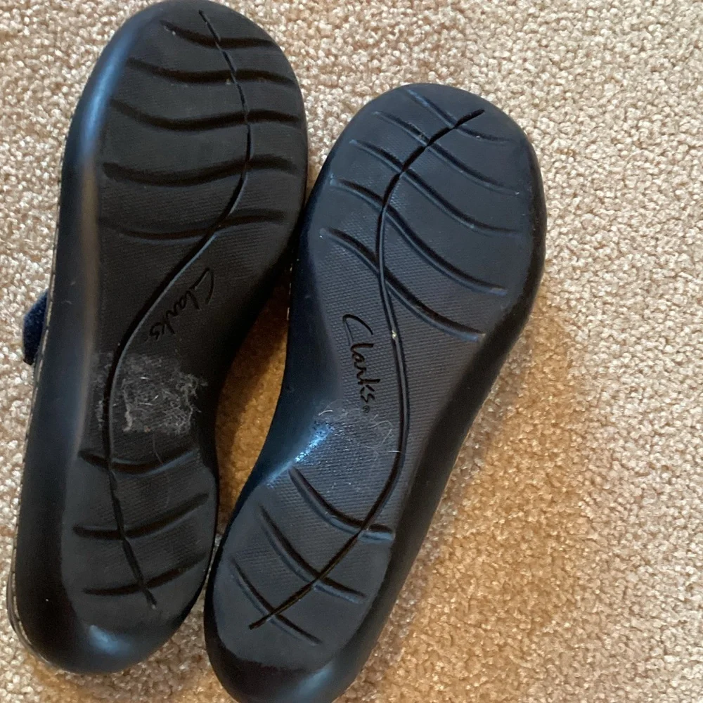Clark’s Comfort Slip-On Women’s Navy Casual Flats size 9N - Picture 5 of 6